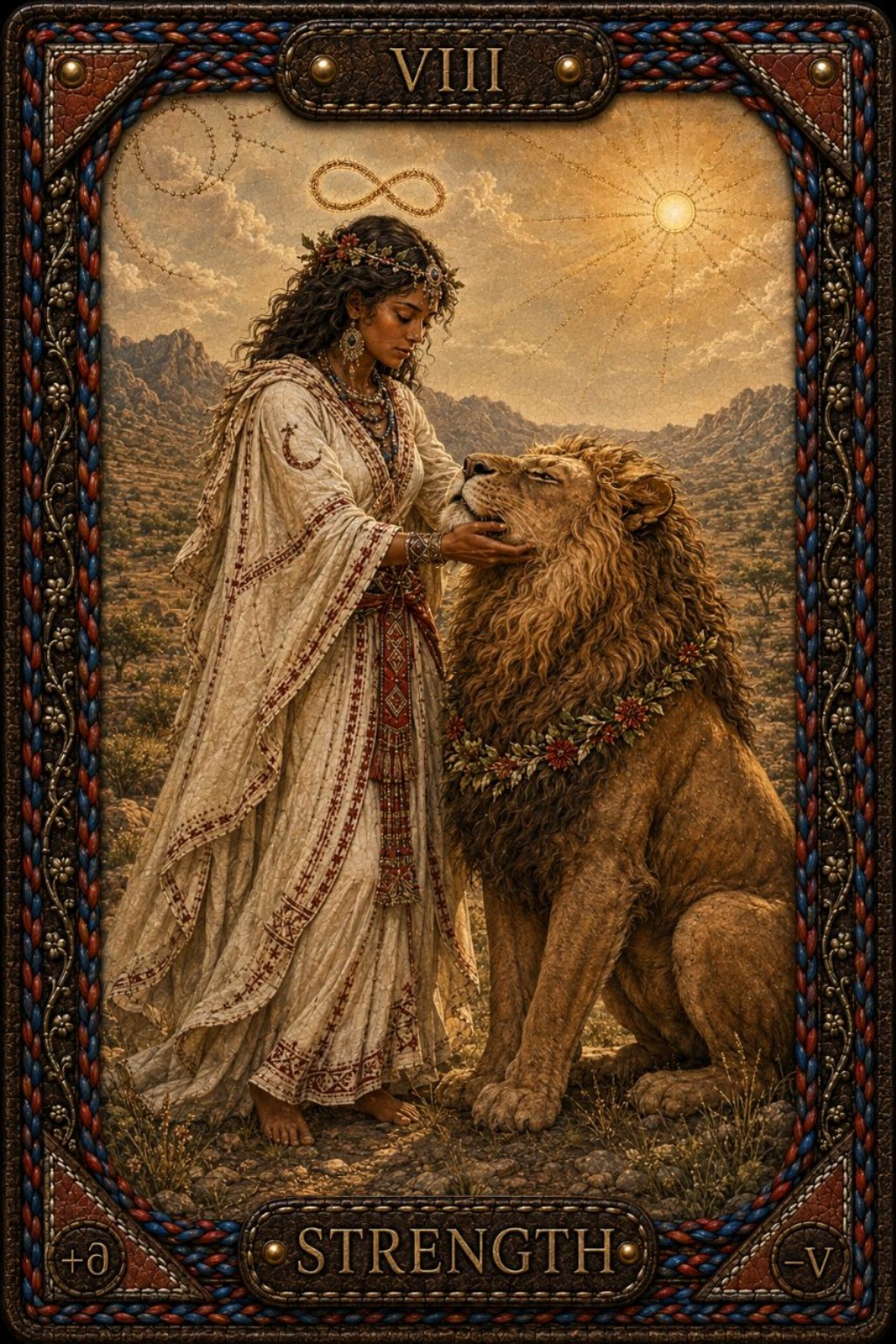 La Force — carte de Tarot originale de Pavel Medvedev